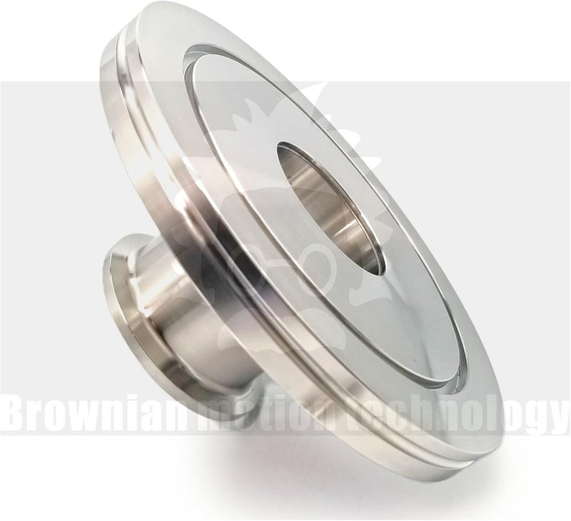 BROWNIAN MOTION TECHNOLOGY ISO 100 ISO-K 100 flange to KF40 NW40 flange straight reducer converter adapter - Image 4